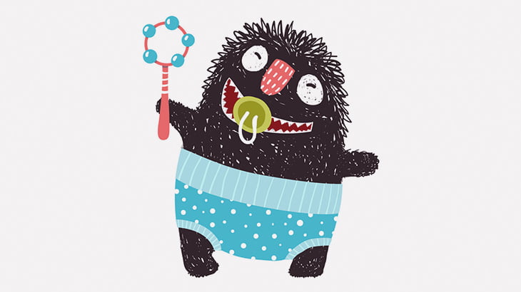 うちの子、他の子よりも毛深いけどカワイイでしょ？（動画）