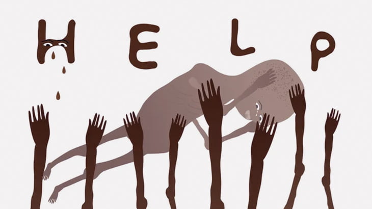 このアフリカの男の子、お腹がヤバいことに･･･（動画）