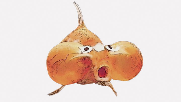 この金魚、まるで風船のように頬がめちゃくちゃ膨れてる（動画）