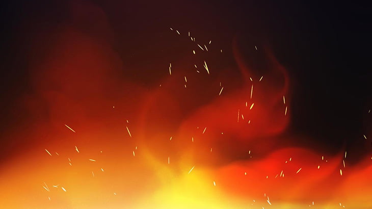 燃える胴体が炭になってしまったロシア兵士、まだかろうじて生きてる･･･（動画）