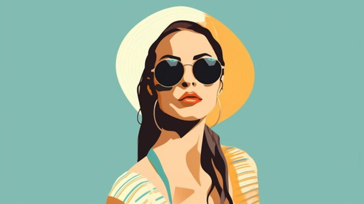 いろんなトリック映像を作る美人なクリエイティビティお姉さん（動画）