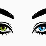 「虹彩異色症」の眼を持つ女性、神秘的（動画）