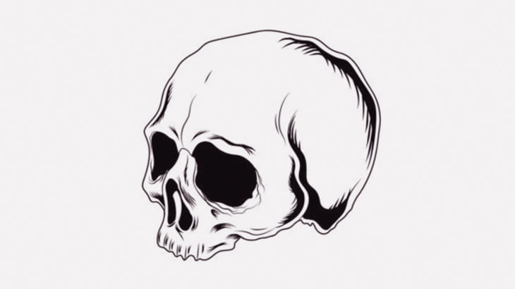 頭が少し欠けてしまった男、わりと元気