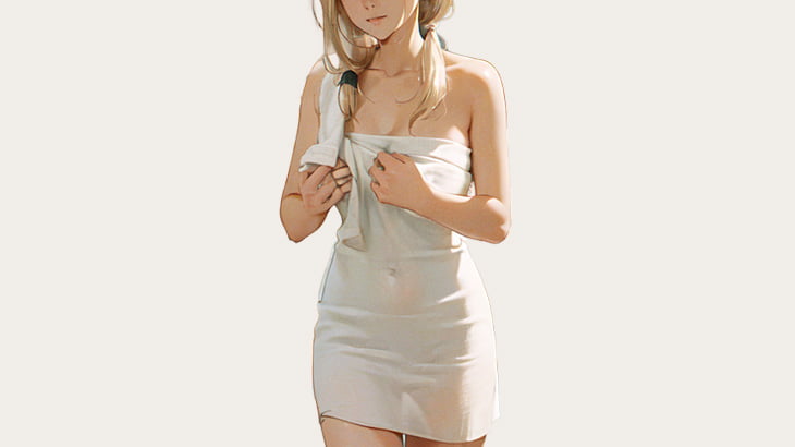 美しい金髪白人美女とサウナでセックスしてきたｗｗｗｗ（動画）