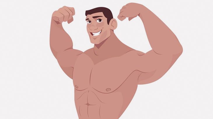 太った男がめちゃめちゃ筋トレした結果、とんでもない身体に（動画）