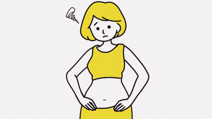 女「お腹なんて力を入れてなければこんなもんよ」（動画）