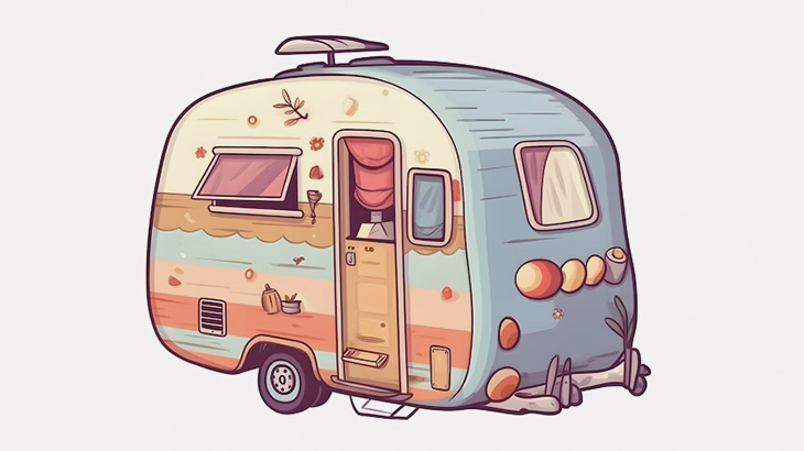 車で牽引するタイプの小型キャンピングトレーラーをＤＩＹしてみた（動画）