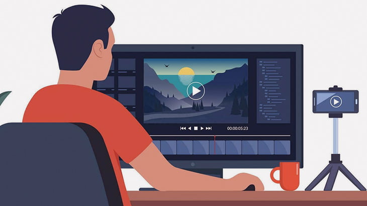 まったく違う別々の映像をものすごく自然に切り替える編集スキル（動画）