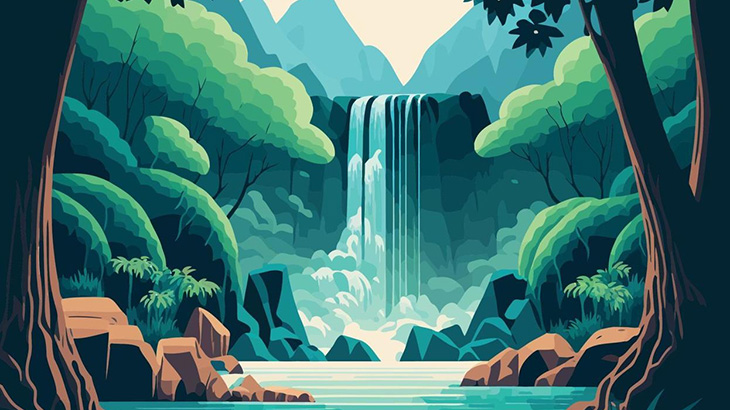 女性観光客「ここが有名な滝なのね！」 → 落石が直撃して死亡（動画）