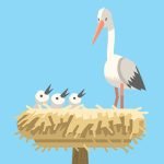 コウノトリ「この子はいらないわね」 → クチバシで突いて殺す