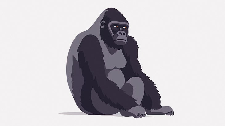 ゴリラＡとＢ「セックスするわ」ゴリラＣ「見抜きしていい？」（動画）