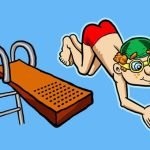 男「プールに飛び込む俺のこと撮影しててｗｗｗ」 → ヤバい映像が撮れてしまう･･･（動画）