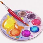 異なる色の絵の具を混ぜ合わせて対象カラーとまったく同じ色を作り出す男（動画）