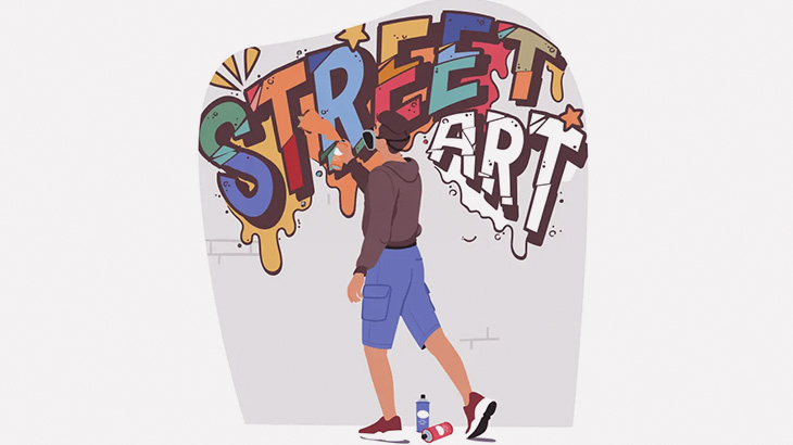 グラフィティマスター「アルファベットはこうやって描くのです」（動画）