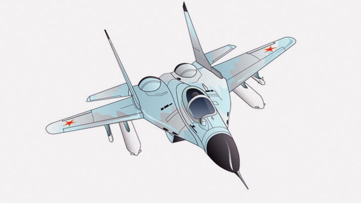 ウクライナの戦闘機がロシアの神風ドローンをミサイルで爆破するパイロット視点（動画）