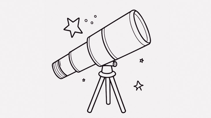 ものすごく近くで月を見ることができるクソデカ望遠鏡を持つ男（動画）