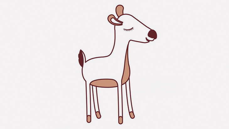 室内飼いされてる鹿さん、シュールで可愛い（動画）