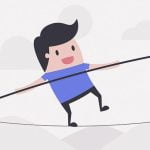 ３.６ｋｍのクソ長い綱渡りを成功させたエクストリームな男（動画）