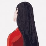 自慢の長い髪をひたすらアピールするセクシーお姉さん（動画）