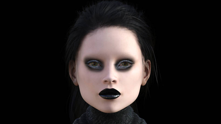 ものすごい服装で街を歩くファッションモデルみたいな謎の女（動画）