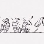 ホームに停車中の電車に勢いよく飛び込んで乗客の反応を楽しむ男（動画）