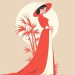 ベトナムの民族服「アオザイ」ノーブラで着ると、とってもエッチだと判明（動画）