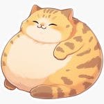 太りすぎて機敏に動けないノシノシ歩く猫さん