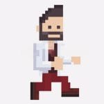 昔のPCゲームみたいな動きで謎に人気の男たち（動画）