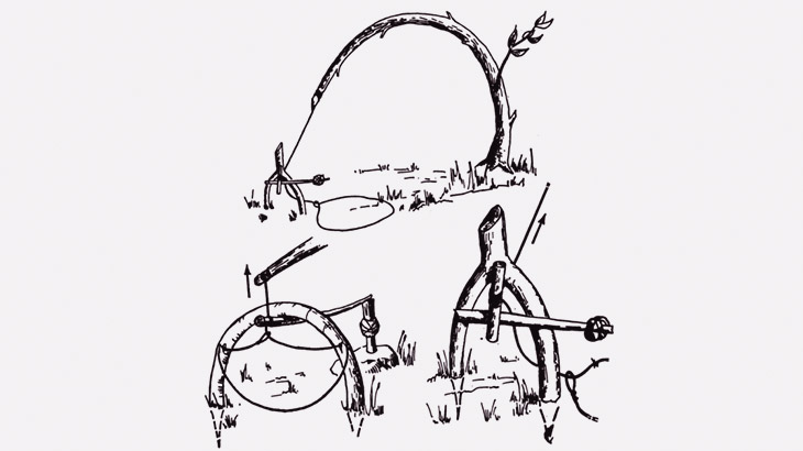 いろんなタイプの狩猟用の罠を紹介するサバイバル大好きマン（動画）