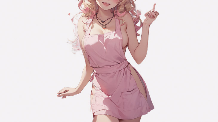 裸エプロンで横乳チラ見せしてた女TikTokerさん、ついに乳首出しちゃう（動画）