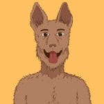 セックスする男女 with 犬になりきった男（動画）