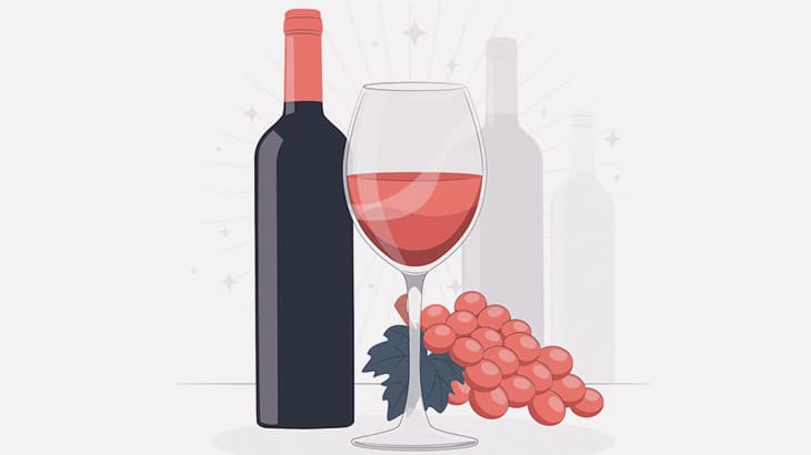 高そうなワインの色や味を楽しむ、ちょっとウザいかもしれないオジサン