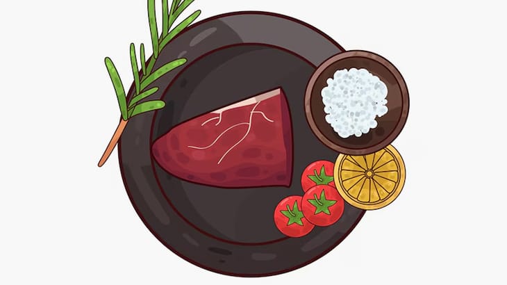 ひたすら動物の生レバーとか食べる系女子の咀嚼音ＡＳＭＲ