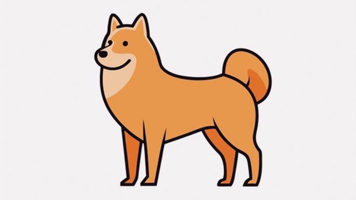 顔を180°後ろに倒せる首やわらかいーぬ