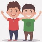 なぜか両腕がおかしなことになっている２人の兄弟