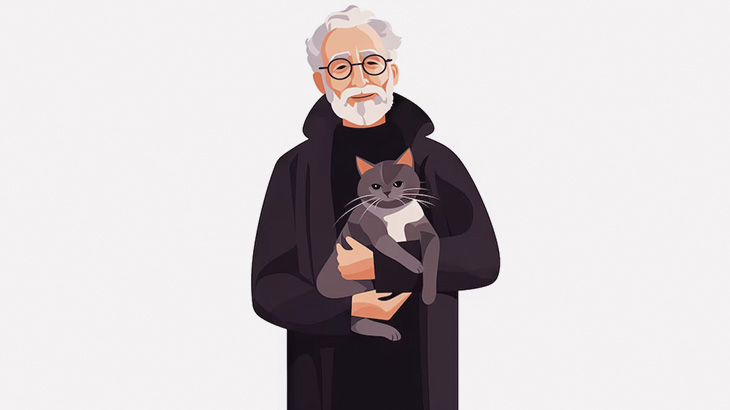 【閲覧注意】自宅で死亡したおじいちゃん、飼っていた猫たちにペロリと食べられてしまう･･･