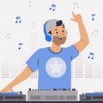 ＤＪ「いつも自宅のバルコニーから通行人に曲を聴かせてるよ」