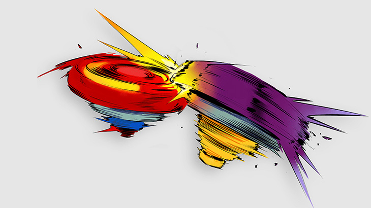 ドリルで高速回転させたベイブレードに火を放ってみたらめっちゃカッコよくなった