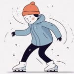 冬場に才能がキラリと輝くスケート上手な男たち