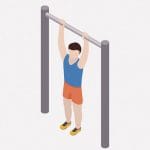 鉄棒でぴょんぴょん飛び跳ねる、運動神経高すぎメン