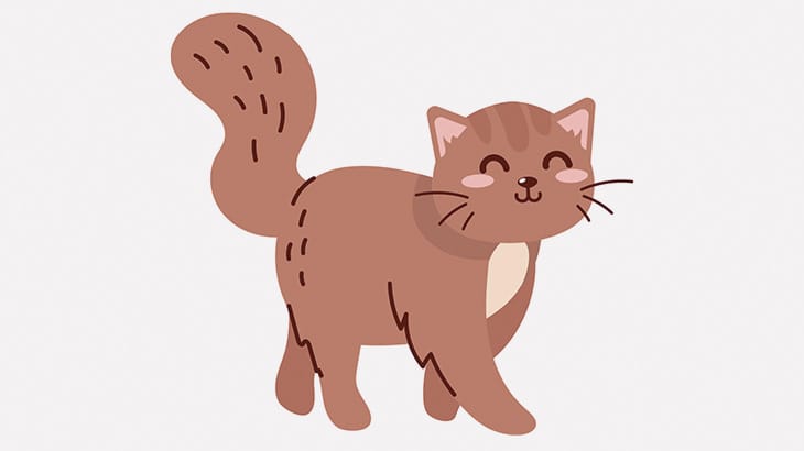 なんだか歩き方が少しおかしな猫の日常