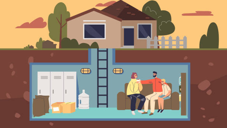 来たるべき大災害に備えて快適な地下シェルターはいかがですか？