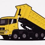 電線に触れてしまったトラック、もうどうしようもなさそう･･･