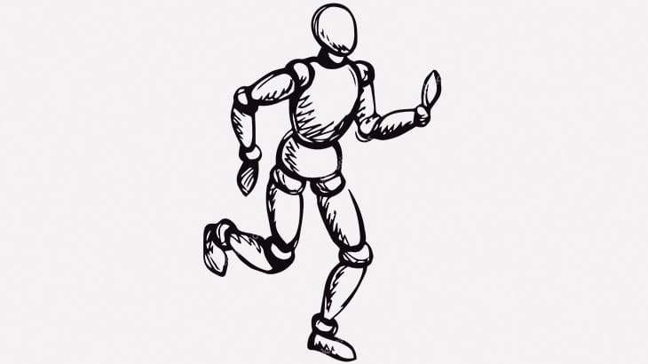 紐を引っ張るだけで人形にものすごい躍動感を生み出す男