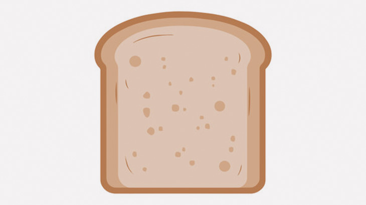 何を思っているのか分かるかもしれないスタンディング食パン